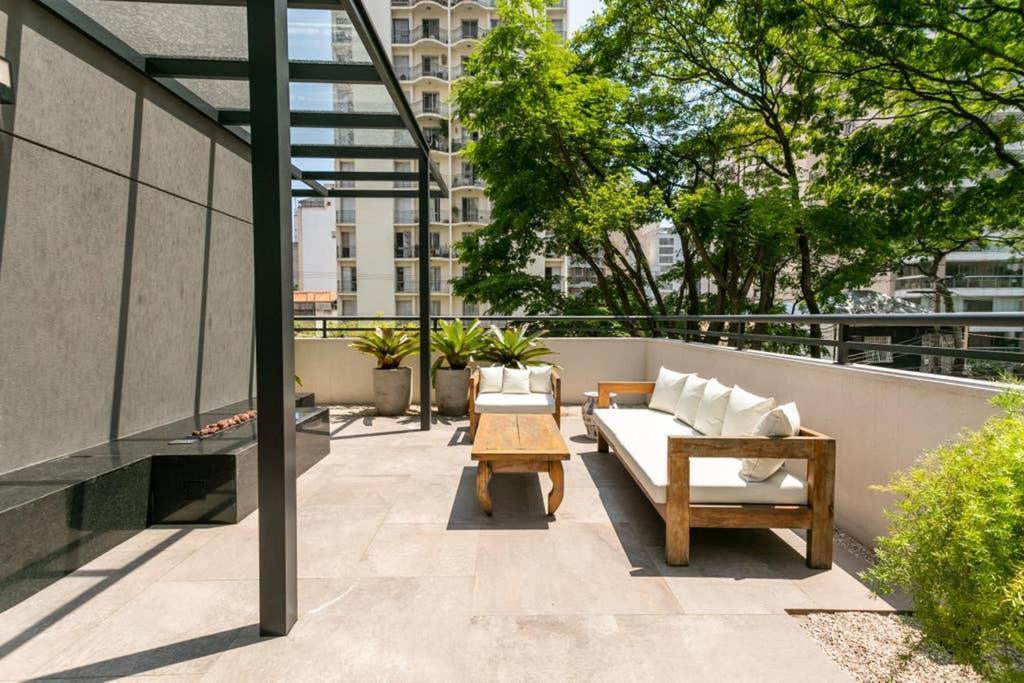 Apartamento De 1 Dormitorio No Coracao De Pinheiros 圣保罗 外观 照片