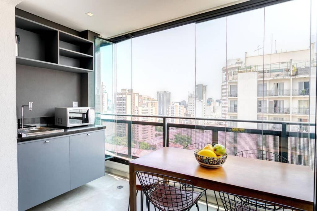 Apartamento De 1 Dormitorio No Coracao De Pinheiros 圣保罗 外观 照片