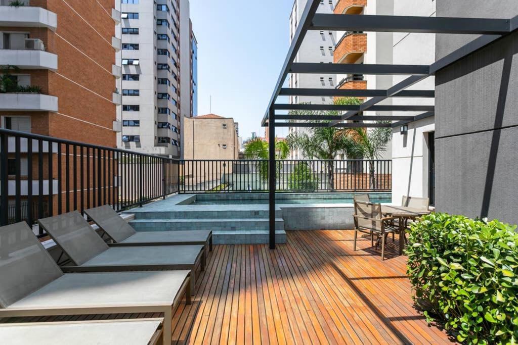 Apartamento De 1 Dormitorio No Coracao De Pinheiros 圣保罗 外观 照片